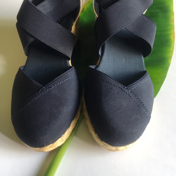 Ralph Lauren Platform Wedges in Blue - Picture 3 of 4